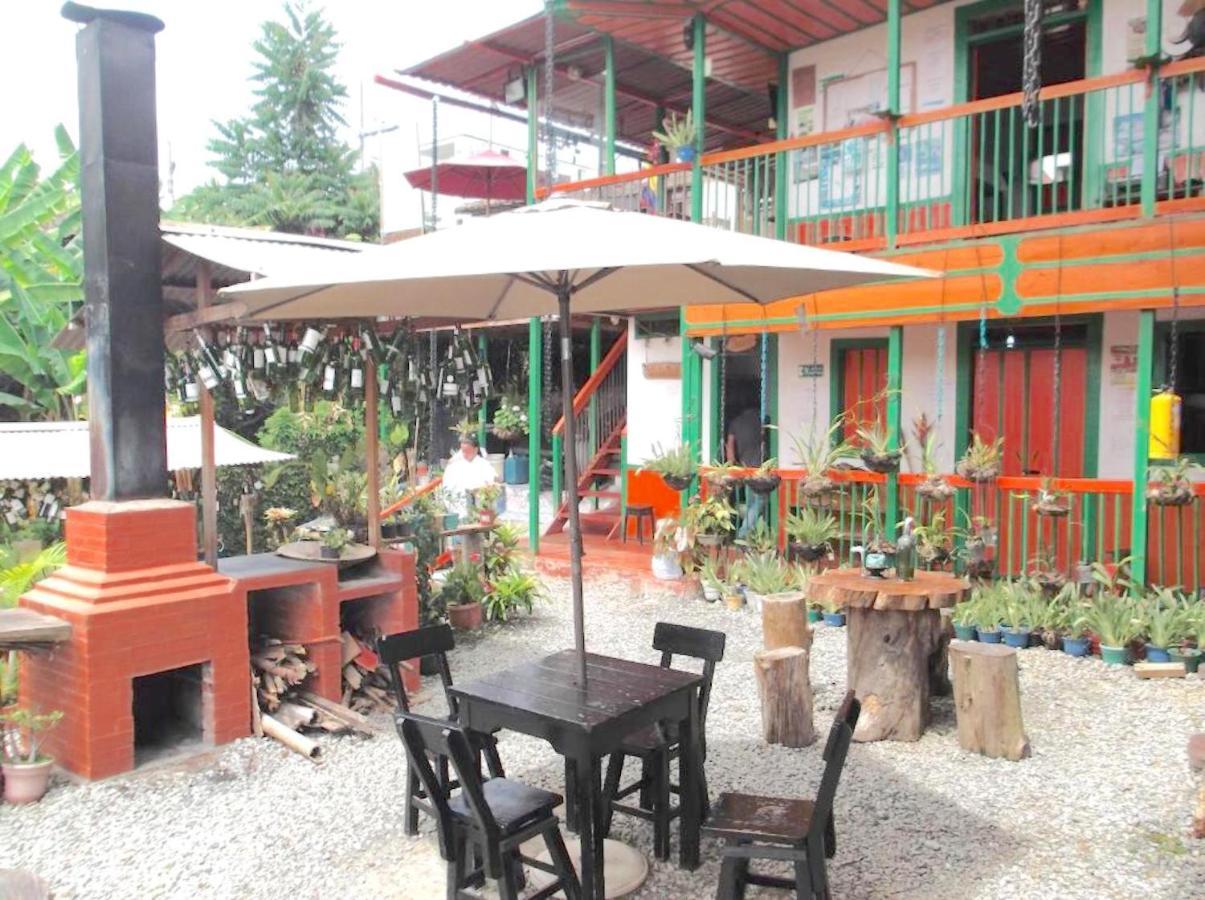 Hostal Estrella De Agua Salento Buitenkant foto