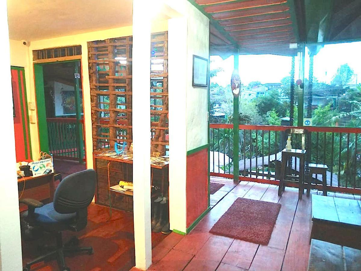 Hostal Estrella De Agua Salento Buitenkant foto
