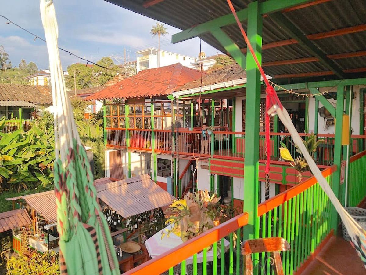 Hostal Estrella De Agua Salento Buitenkant foto