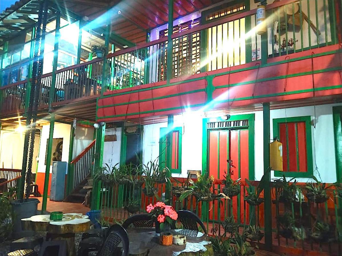 Hostal Estrella De Agua Salento Buitenkant foto