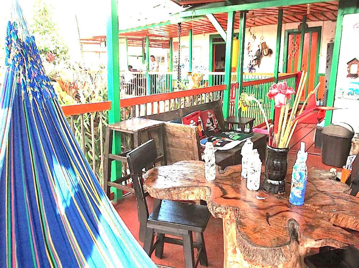 Hostal Estrella De Agua Salento Buitenkant foto