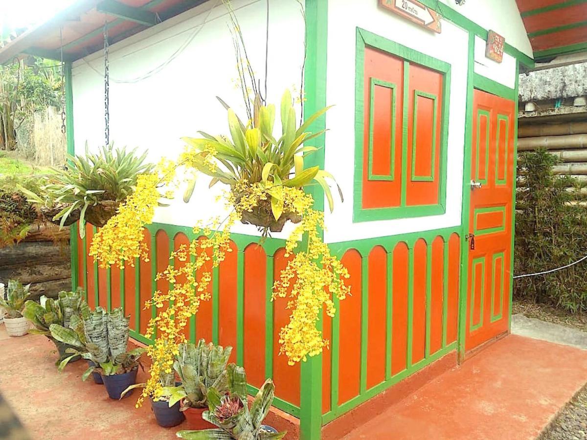 Hostal Estrella De Agua Salento Buitenkant foto