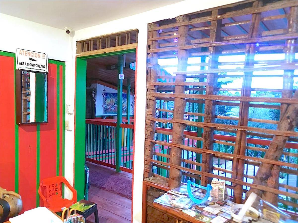 Hostal Estrella De Agua Salento Buitenkant foto