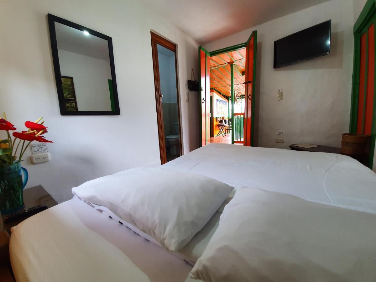 Hostal Estrella De Agua Salento Buitenkant foto
