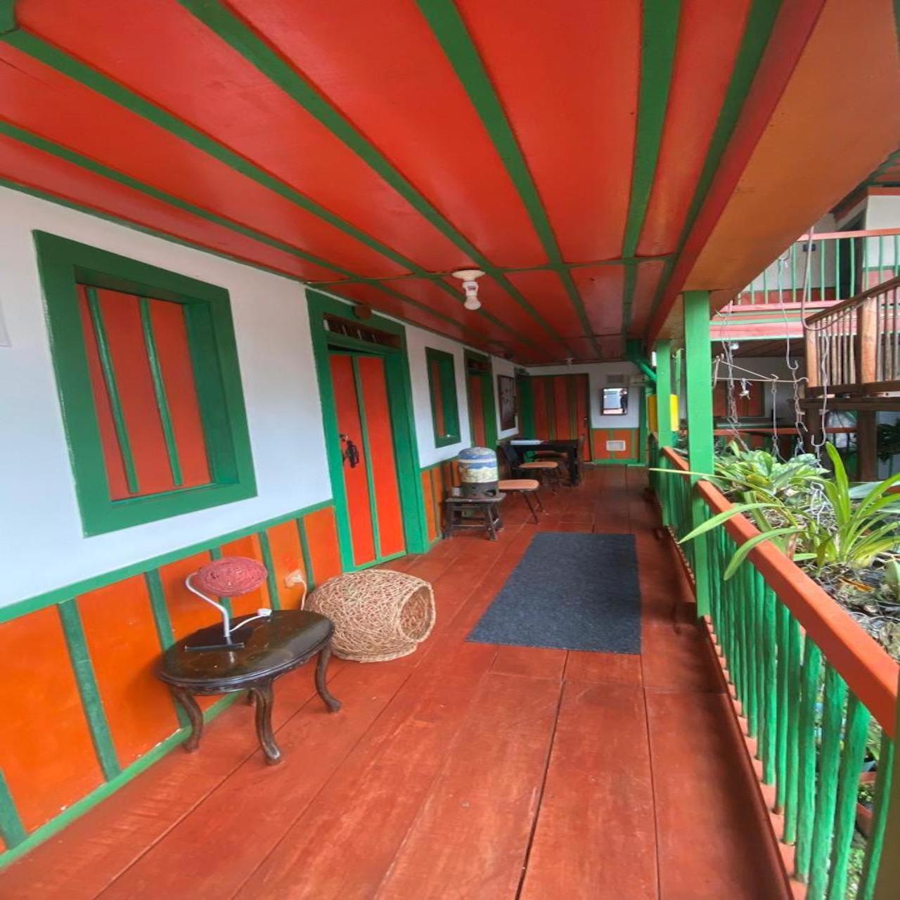 Hostal Estrella De Agua Salento Buitenkant foto