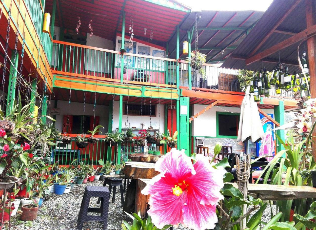 Hostal Estrella De Agua Salento Buitenkant foto