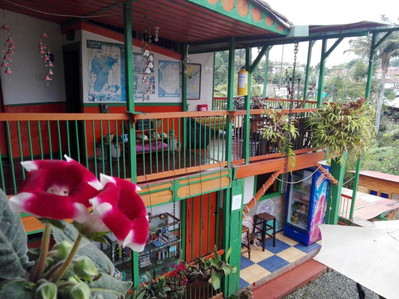 Hostal Estrella De Agua Salento Buitenkant foto