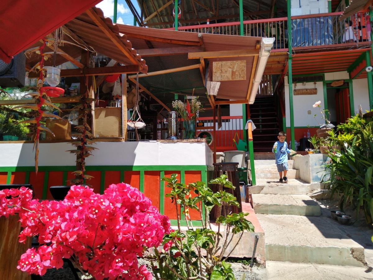 Hostal Estrella De Agua Salento Buitenkant foto